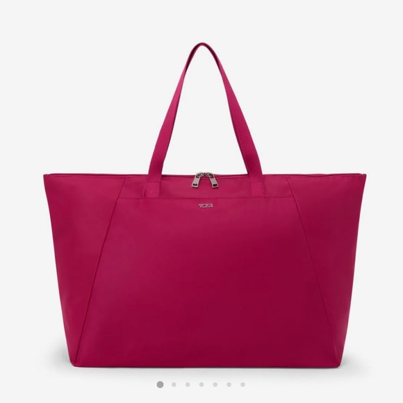 Tumi pink Just In Case Tote - Picture 1 of 7